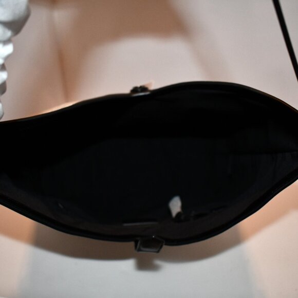 Rebecca Minkoff Megan Hobo Bag in Natural/Black #HS25MSPHBO NWT - Picture 2 of 8